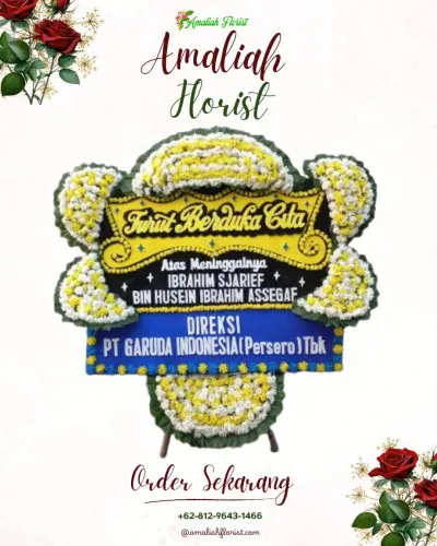Papan Bunga Duka di Cimanggu I